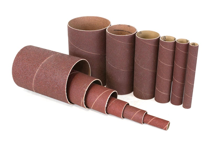 WEN 6510SP240 240-Grit Oscillating Spindle Sanding Sleeves Combo (12 Pack) - Image 1